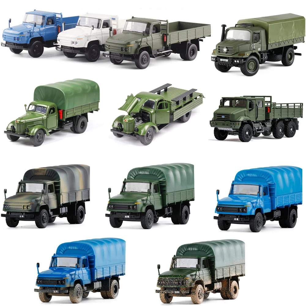 

High quality military trucks Off-road alloy model,die-casting sound and light pull back model,collection and gifts,free shipping