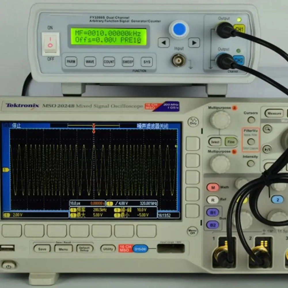 FY3200S 6MHZ  DDS  ä  ȣ ҽ ߻  /޽ ļ  ̱