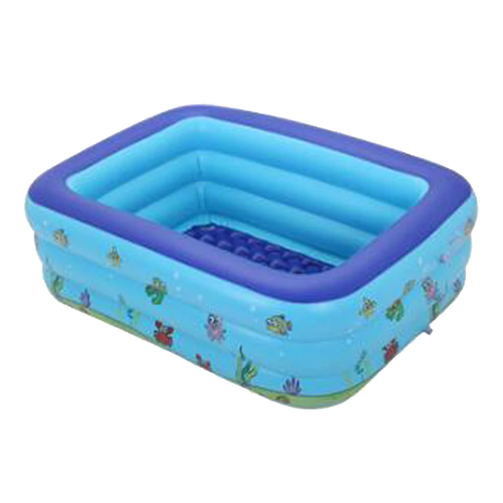 71inch Inflatable Family Pool Paddling Swimming Pool for Kids Childrens and Adults