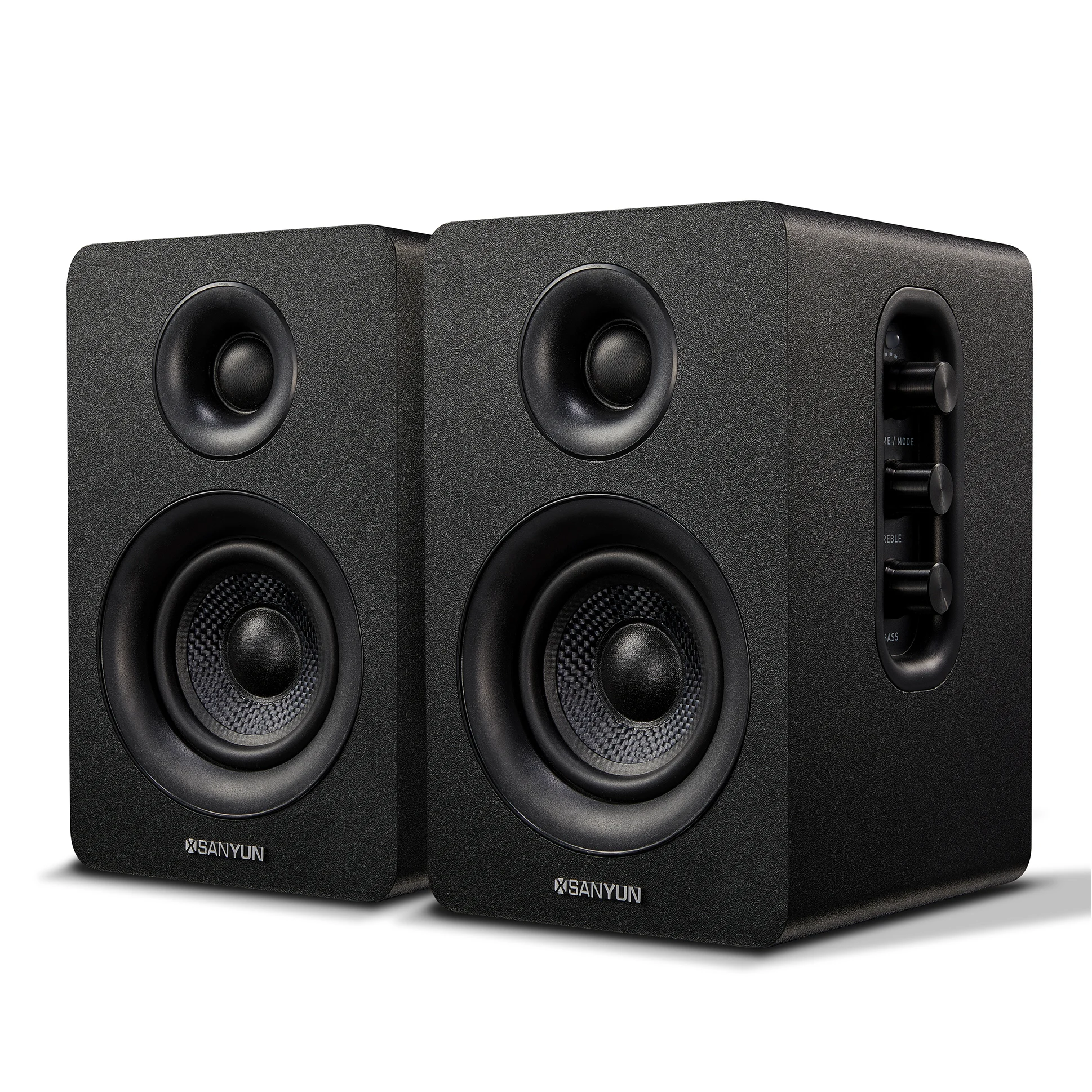 

Динамик Bluetooth Sanyun SW208, 60 Вт, динамик из углеродного волокна для динамического объемного 3D звука, встроенный 24-битный ЦАП, идеально подходит для игр