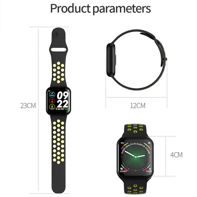 F8 Смарт часы браслет IP67 водонепроницаемый монитор сердечного ритма кровяное давление фитнес-трекер для женщин и мужчин спортивные часы наручные