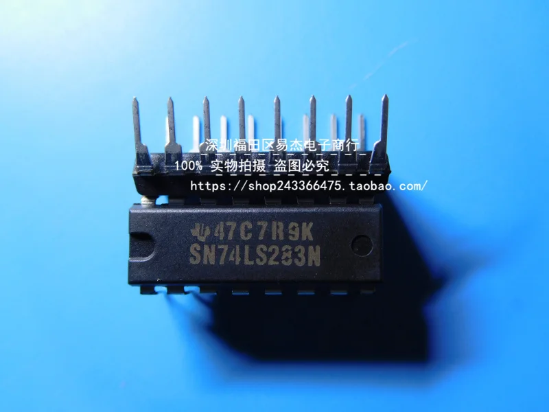 

5pcs SN74LS283N HD74LS283P 74 ls283 upright DIP16 4 bit binary full adder
