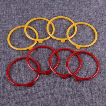 

DWCX 8.3cm Car A C Air Condition Vent Outlet Ring Cover Trim Decoration Styling Plastic Fit For Audi A3 S3 2013 2014 2015 2016