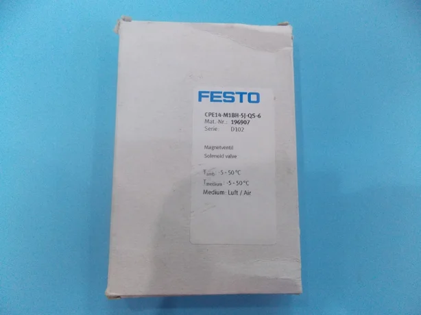 

1PC New Festo CPE14-M1BH-5J-QS-6 196907 Solenoid Valve