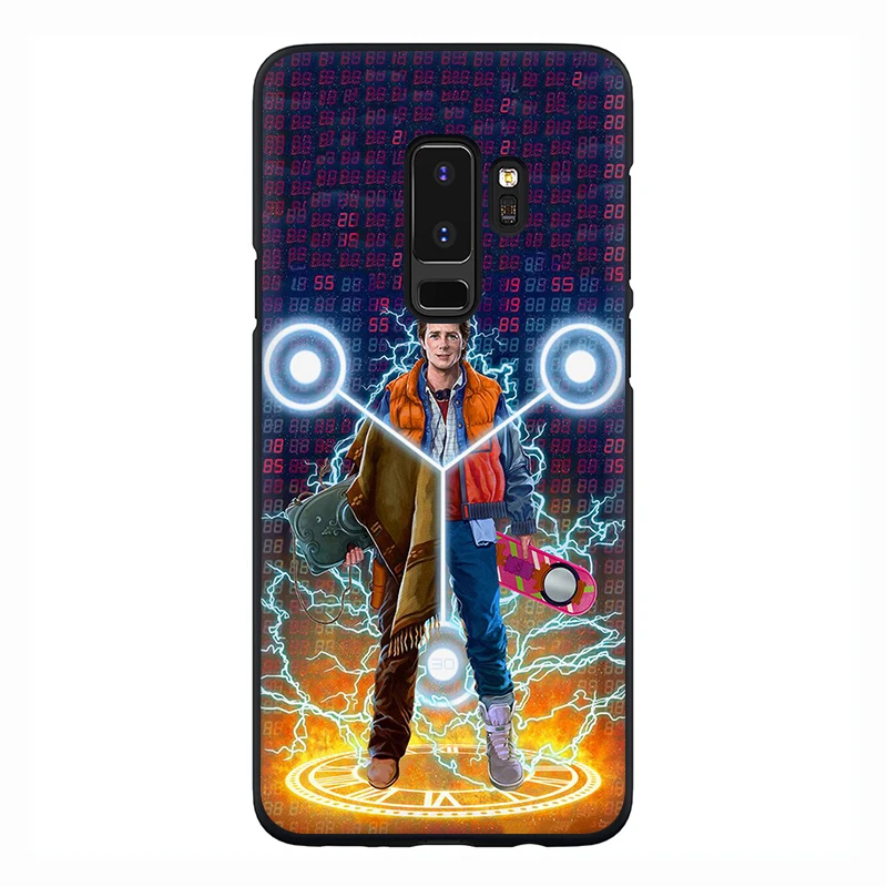 EWAU фильм back to the future силиконовый чехол для телефона для Samsung Galaxy S6 S7 край S8 S9 S10 плюс S10e Note 8, 9, 10, M10 20 30 40 - Цвет: B7