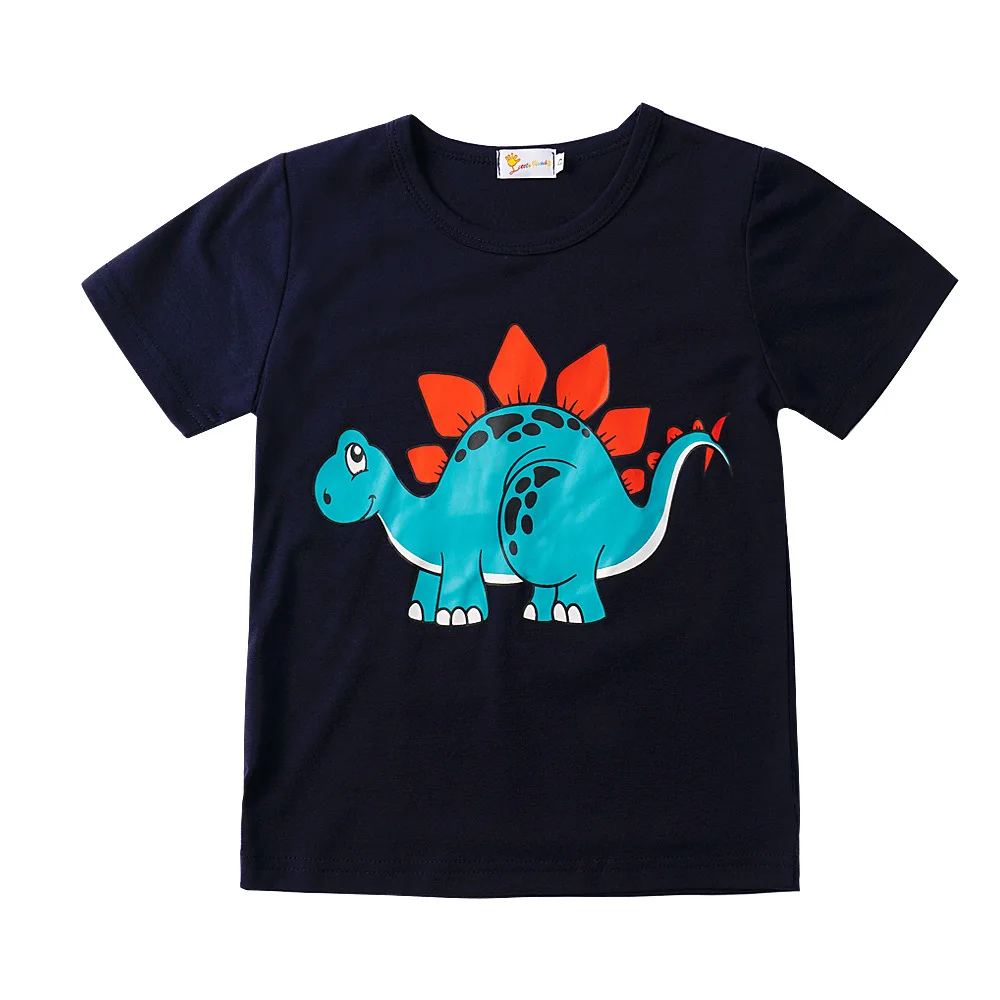

Littlehand New Style Childrenswear 2019 Summer Dinosaur Printed Children Two-Piece Set Men's Tracksuit