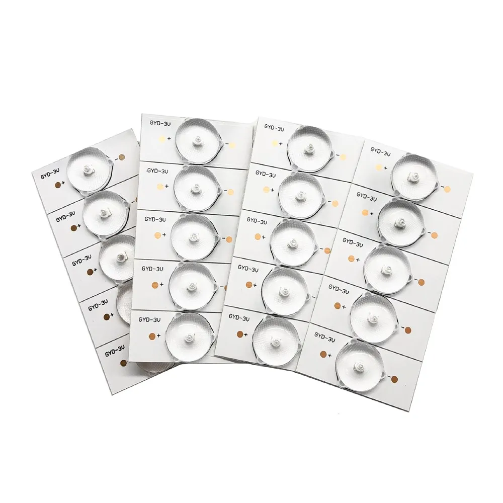 Fliter 6v Contas de Luz de Smd com Lente Óptica para 3265 Polegada Tira Retroiluminação Led tv Reparação 100 Novo Led Backlight Tira 3v com Cabo - Imagem 5