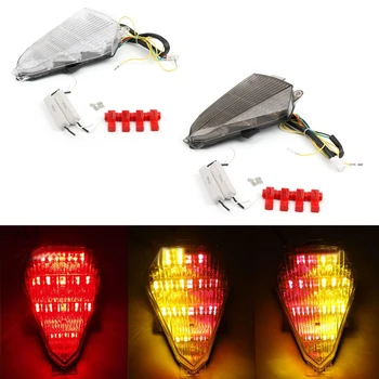 

Areyourshop for Ducati Monster 400/600/620/695/750/800/900/1000 Integrated LED Tail Light Turn signals Motorcycle TailLight