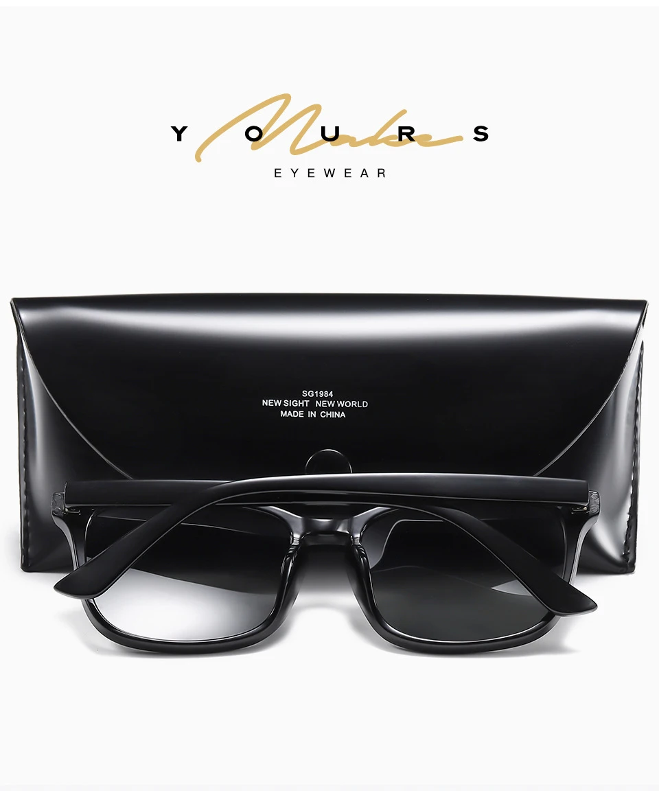 Новые Модные Винтажные квадратные поляризованные солнцезащитные очки для мужчин и женщин с заклепками, женские солнцезащитные очки UV400, очки