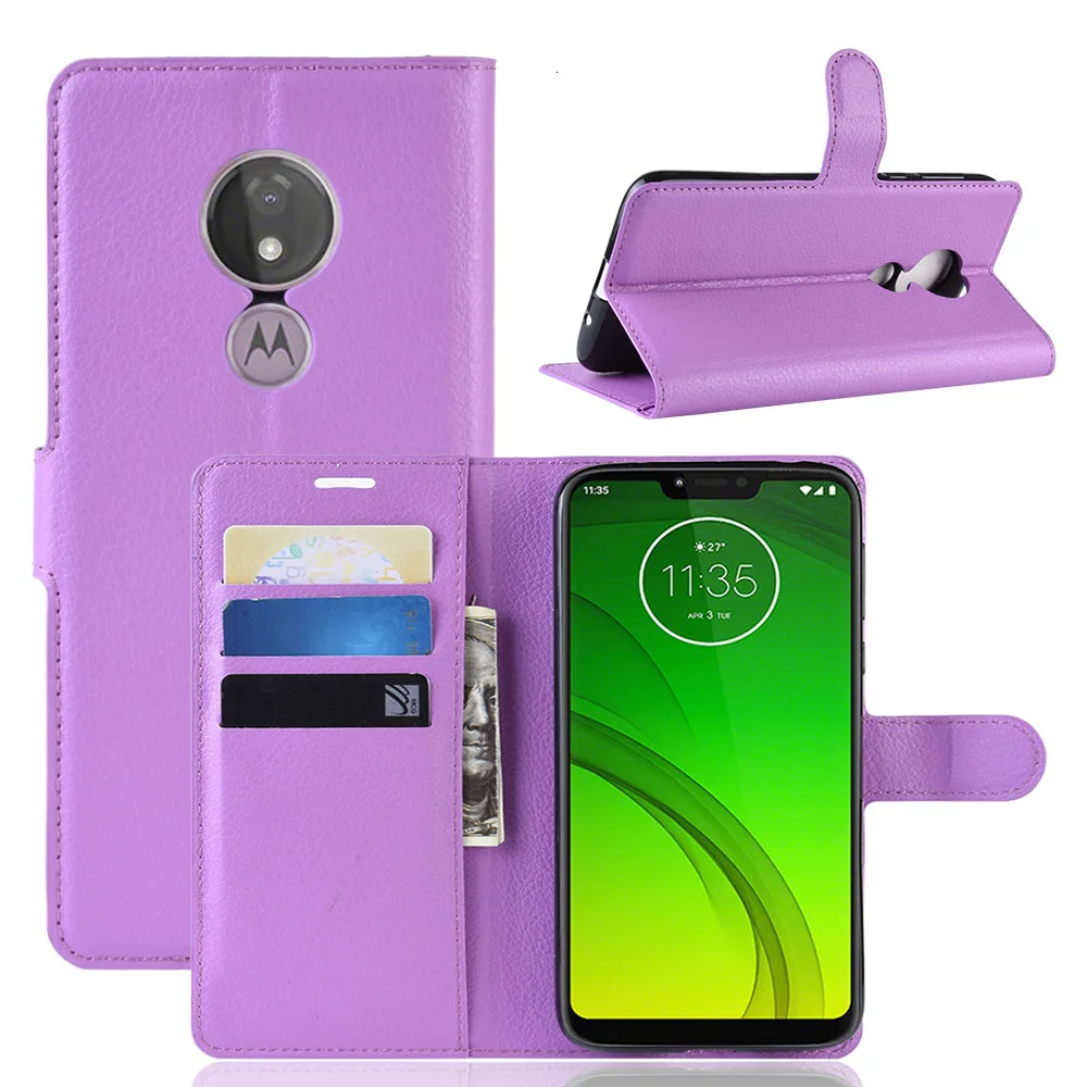 Чехол для телефона для Motorola G7 power Европейская версия США откидная Обложка на заднюю панель из искусственной кожи чехол для Moto G7 power кошелек телефон Coque Funda
