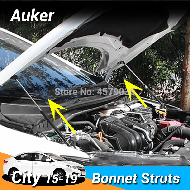 Car Bonnet Cover Lifting Damper Hydraulic Rod Strut Bars for Honda 