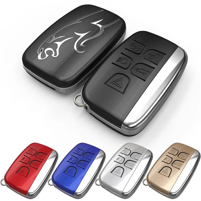 Jaguar Remotejaguar 5-button Smart Key Case - Durable Plastic Car Key Cover