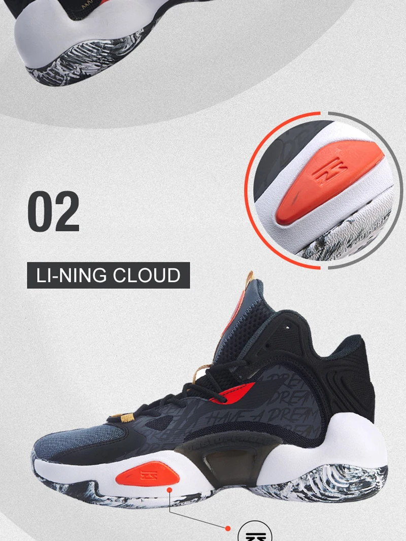 Li-Ning, Мужская мощная VI V2 Профессиональная баскетбольная обувь, PROBAR LOC подкладка, облачная подушка, спортивная обувь, кроссовки, ABAQ005 XYL302