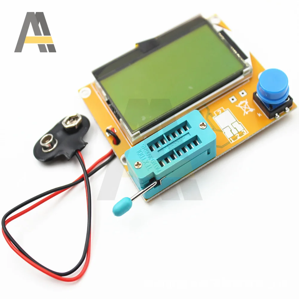 Mega328 Meter Transistor Tester Diode Triode Capacitance Digital V2.68 MOS/PNP/NPN LCR LCD Screen Tester