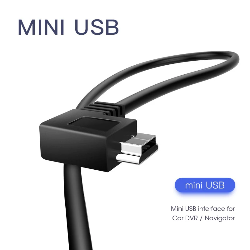 Vtopek ACC кабель питания жесткий провод Mini USB 2 0 для режима парковки DVR зарядки Dash Cam
