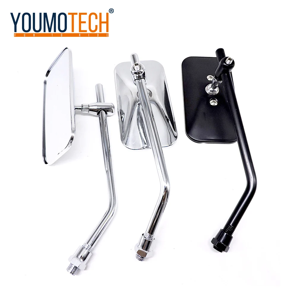 Accessori Moto Rcycle Retroviseur Moto Flame Style Specchietto Retrovisore Per Harley Qualsiasi Cruiser Chopper Custom Chrome