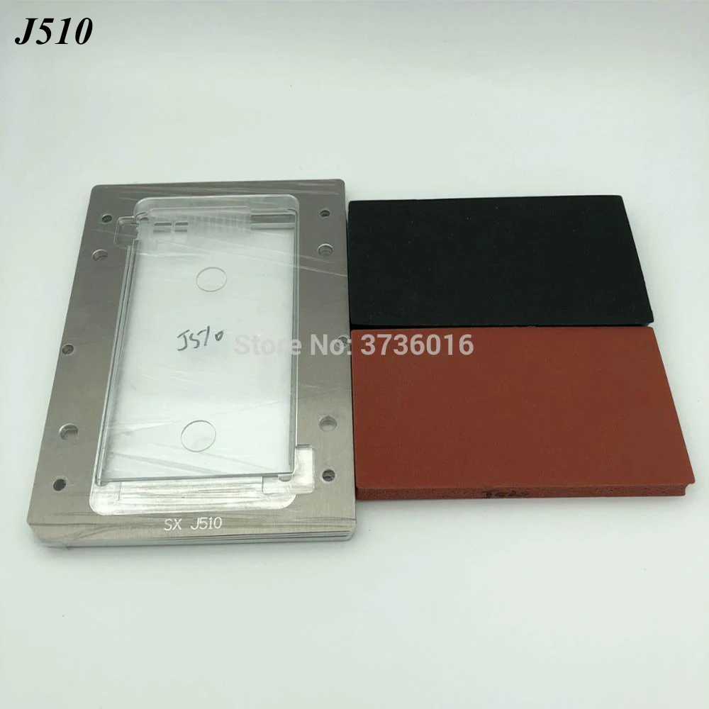 YMJ стеклянное ламинирование прессформы для samsung j510 ЖК-экран oca fit вакуумное ламинирование для ремонта мобильных телефонов