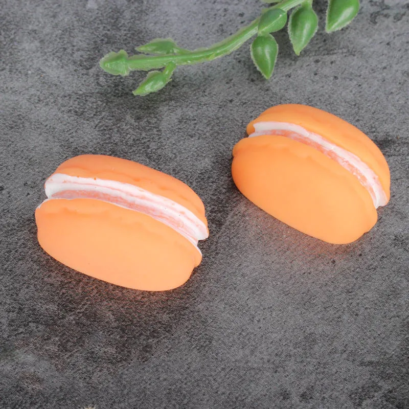 orange 2 шт. макаронные кнопки магниты для холодильника стикер Конфеты цветная доска сообщение заметки держатель для дома Примечание стикер комнаты настенный Декор - Цвет: orange