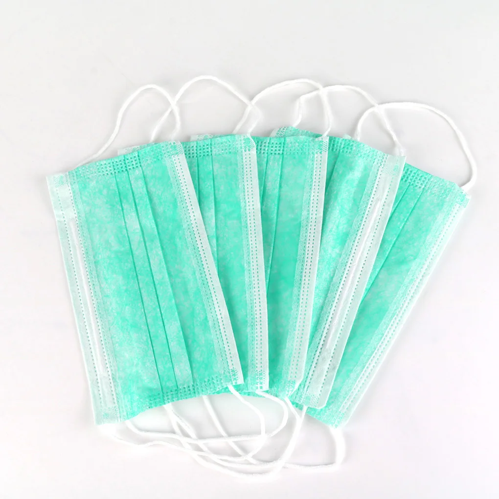 

50pcs/Set Anti-dust Safe Breathable Mouth Mask Disposable Ear loop Face Hypoallergenic Dust-proof Masks