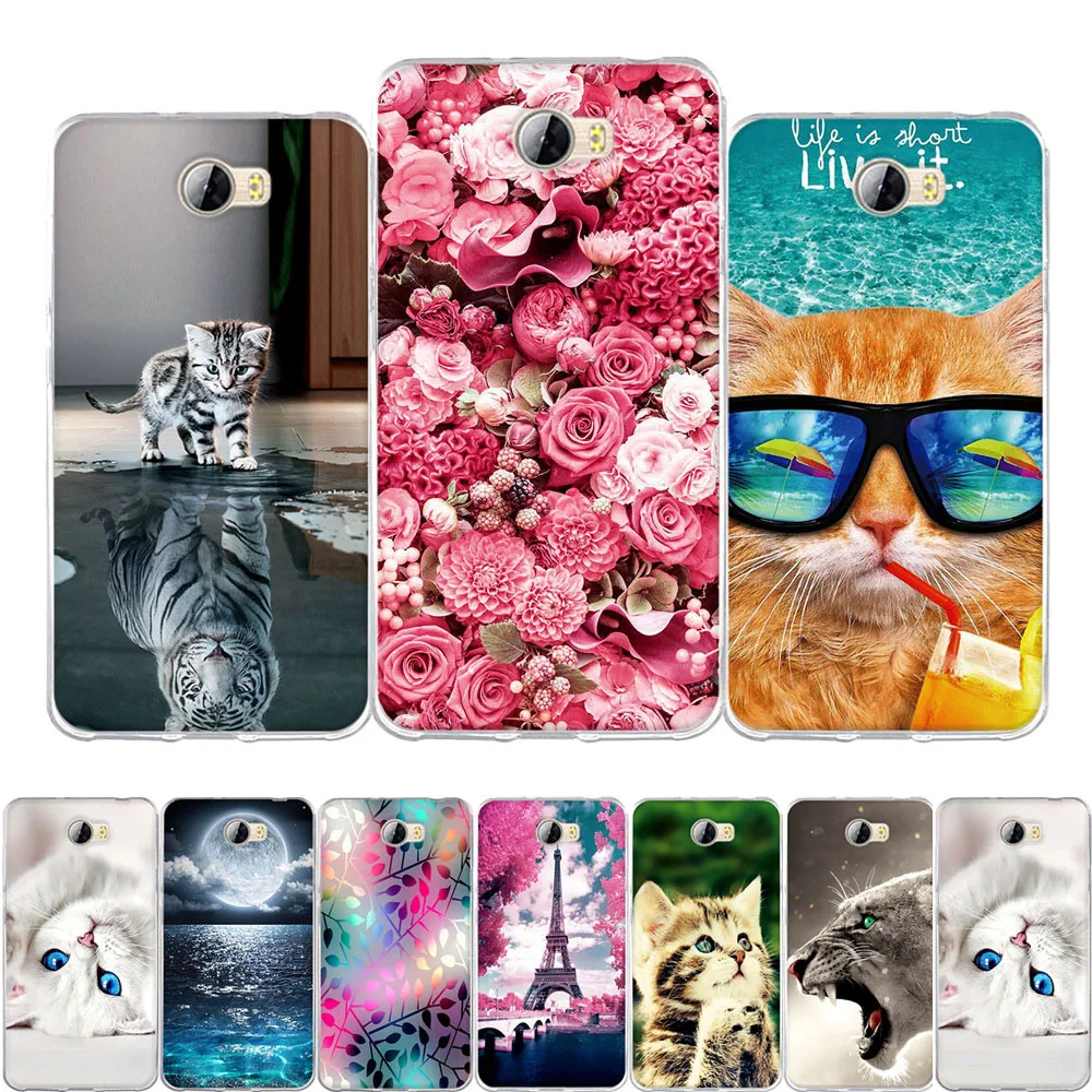 Для huawei Honor 5A 5 A чехол 5,0 '', Мягкий ТПУ силиконовый чехол, чехол, 3D сумка, милый чехол, Капа для huawei Y5 II Y5 2, чехол для телефона s