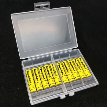 

3Pcs Transparent Hard Plastic Battery Storage Case Holder Box for AA/AAA Battery JHP-Best