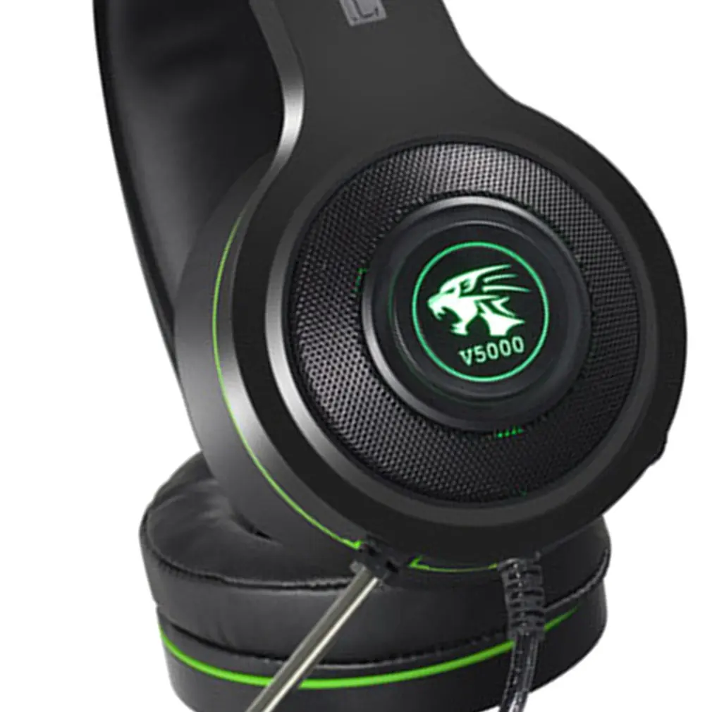 Headphone With 7 1 RGB USB 3 5mm Wired Gaming Headset For PC Gaming Headphones