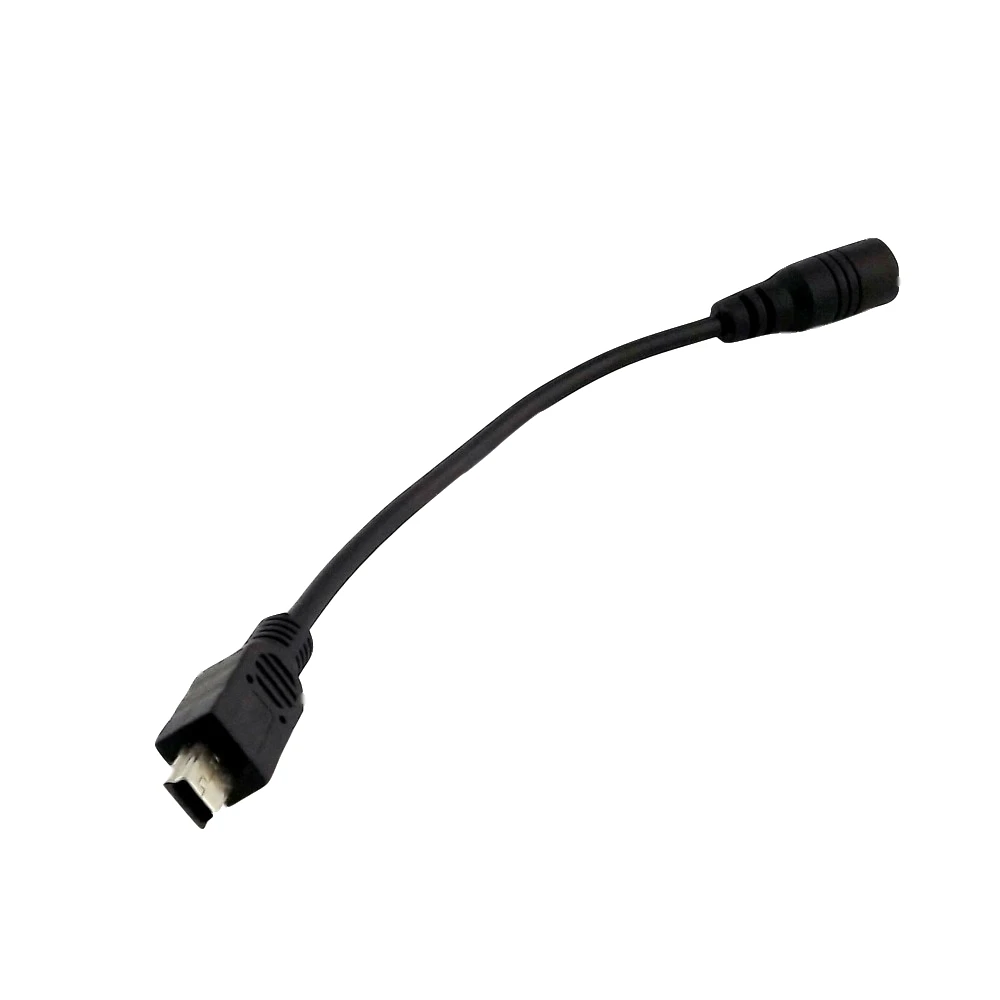 1x штекер питания постоянного тока 4 0 мм x 1 7 разъем мама к мини USB 5 контактный
