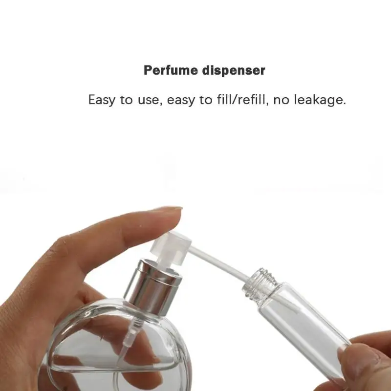 

10pcs Perfume Diffuser Funnels Travel Cosmetic Pump Dispenser Refillable Bottle Accessories Tools Pump Bottle Funnels