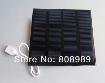 

3W 6V Solar Charger Monocrystalline Solar Cell Panel Diy Solar Mobile Charger For Mobile Power Bank 2pcs Free Shipping