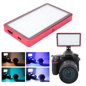 

selfie light ZF-PL10A RGB 2500-7000K Dimmable Pocket LED Video Light Full Color 7 Special Effect ring light led