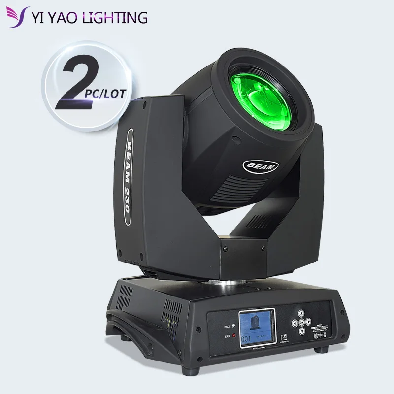 7R 230 Вт движущаяся головка Led Light 14 цветов + 17 Gobos сценический bechen Beam 16CH 2 шт./лот |