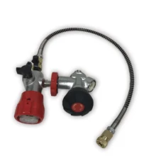 AC301 Pcp бак клапан с АЗС используется заполненный сжатым воздухом для 300Bar Pcp воздушный винтовочный цилиндр/Пейнтбольный бак