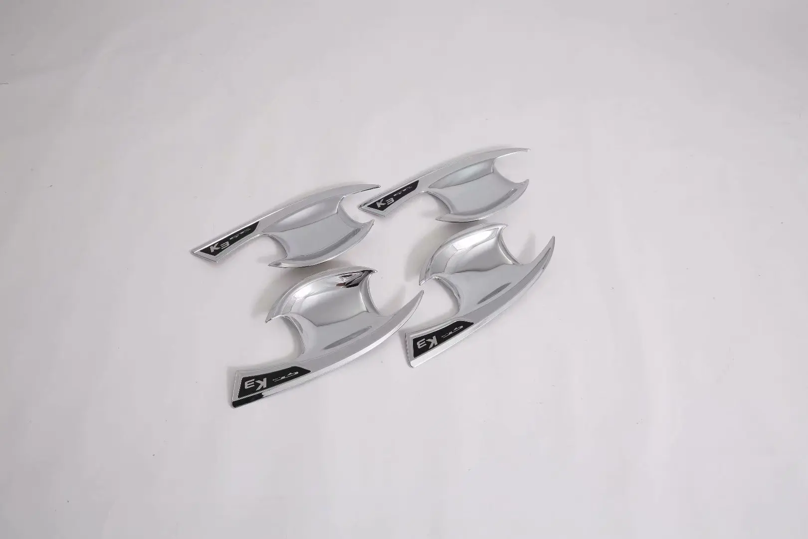 

Kia K3 Door Handle K3 Only Modified Car Door Handle Decoration Bright Frame Patch Plastic Electroplated