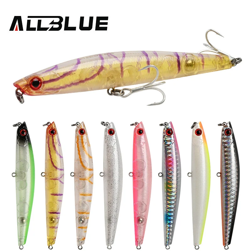 

BLUX SURFER 95 Topwater Popper Pencil 95MM Surface Walker Fishing Lure Walk The Dog Artificial Saltwater Bass Hard Bait Tackle