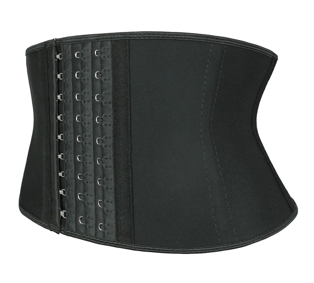 NB1448-1 Waist Trainer Short Torso Corsets 7 Inches Torso 9 Steel Bones Latex Underbust Waist Cinchers Loss Weight Body Shaper for Women (8)