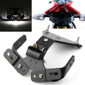 

Motorcycle License Plate Holder Bracket Rear Fender Eliminator For Aprilia Tuono V4R RSV4-R RSV4-RF RSV4-RR 2009 2010 2011-2017