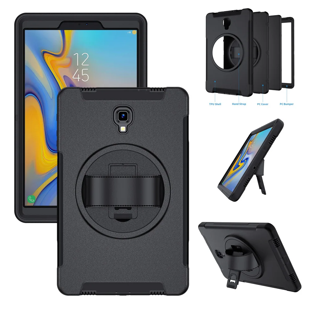 

Case for Samsung Galaxy Tab A A2 10.5" T590 T595 T597 Tablet Skin Kids Safe Shockproof Armor Cover Hand Strap Accessories FTL01