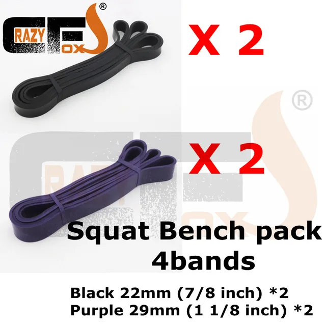 [Продается в упаковке] для Pierre Pull up band/комплект резистивных лент - Цвет: Squat Bench Pack