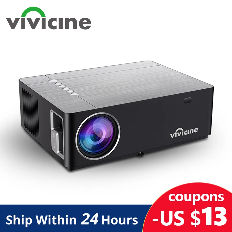 Vivicine M20 новейший 1080p проектор, опция Android 9,0 1920x1080 Full HD светодиодный проектор для домашнего кинотеатра и видео проектор поддержка AC3|Проекторы для домашнего кинотеатра|   | АлиЭкспресс