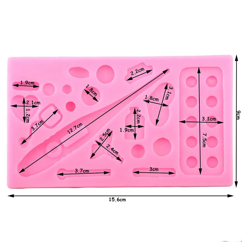 Медицинская силиконовая форма шляпа бутылка сердце медицина помадка для кекса украшения торта инструменты помадка Конфеты Форма для шоколада формы