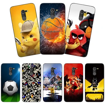 

Soft silicone Phone Cases For Alcatel A3 5046Y 5046D Soft TPU Material Phone Case Back Cover Coque Print painting Flower style