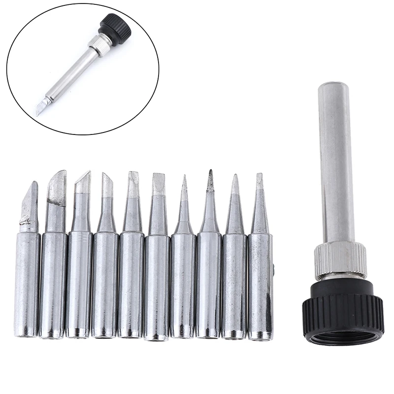 arc welders Lead-free Soldering Iron Tips Solder Tip 900M-T For Hakko 936 907 8586 898D 936d Lukey 852D Rework Soldering Station Tool casing rework station