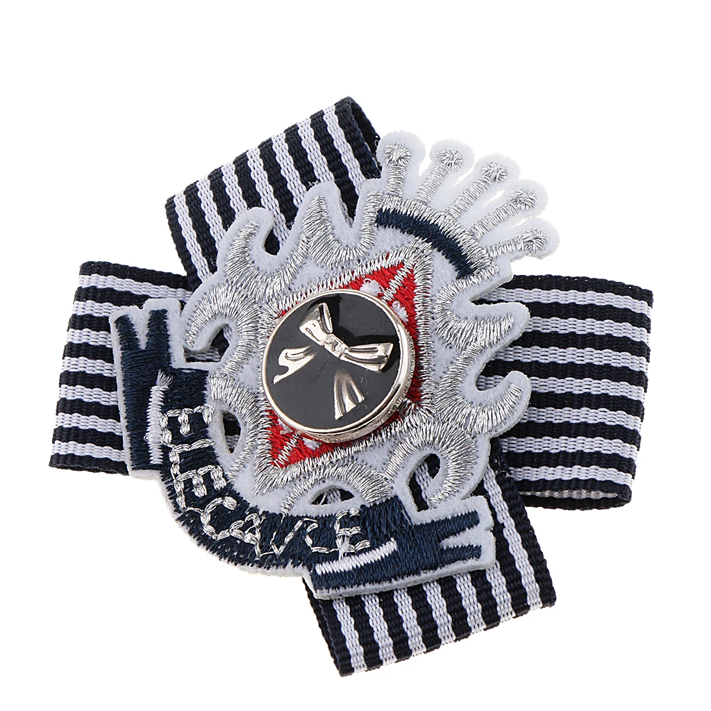 Unisex Vintage Brooches Pins British Navy Wind Badges Clothing Accessories