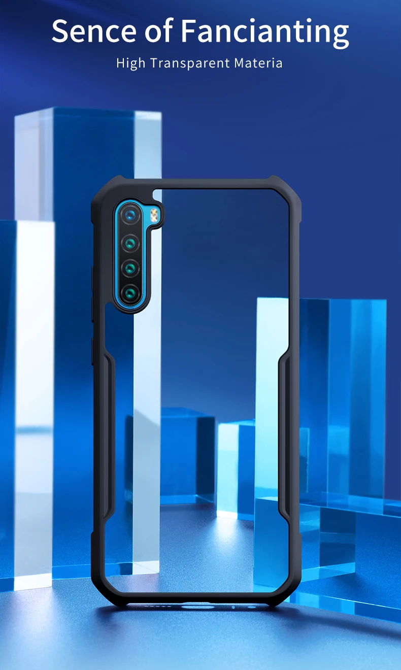 XUNDD противоударный чехол для телефона для Redmi Note 8T прозрачная задняя крышка ультра тонкая Xiaomi Note 8 pro защита, подушка безопасности Бампер Чехол