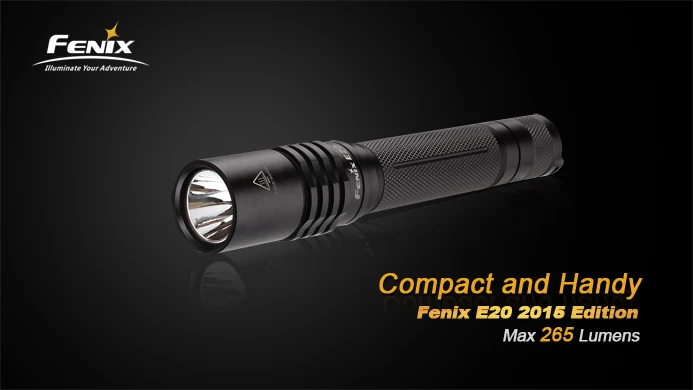 Fenix E20 Edition Cree XP-E2 светодиодный 265 люмен AA ручной Электрический фонарь