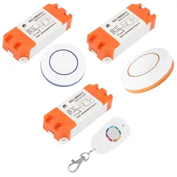 

AC 85-250V 100M Transmitter Module Intelligent 1CH Control Panel Transmitter Garden Lighting Electric Doors Windows Control