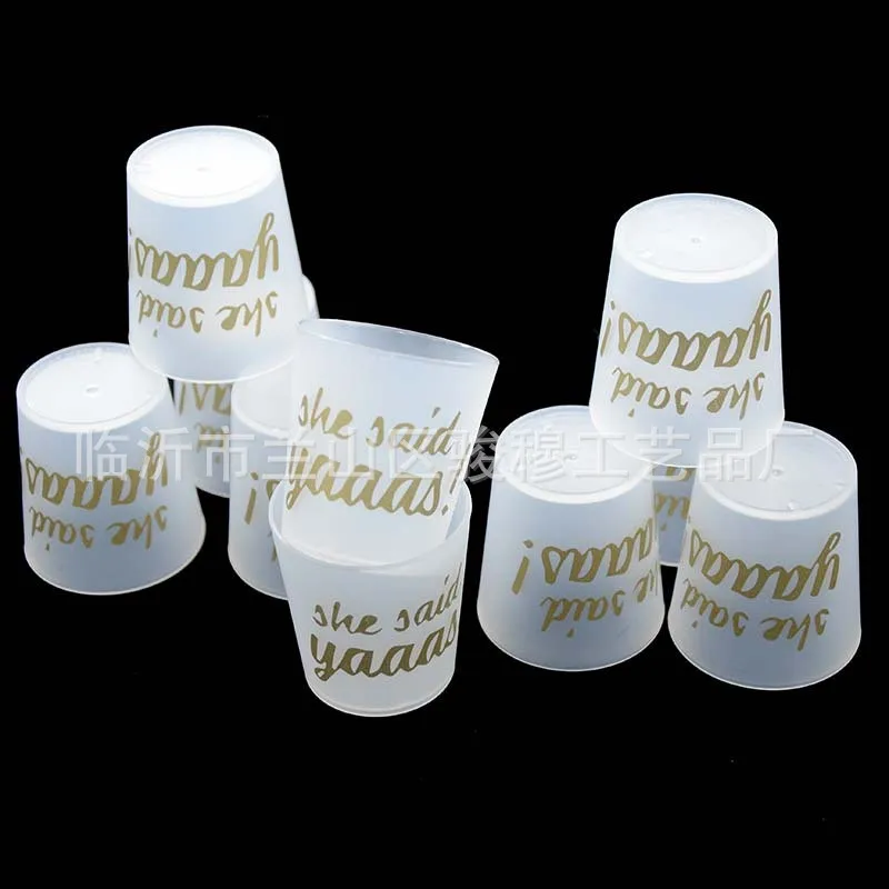 12pcs She Said Yaaas Cups Hen Party Bridal Shower Bride To Be Hen Night Bachelorette Party Decoration Favor Gifts HL77 (5)