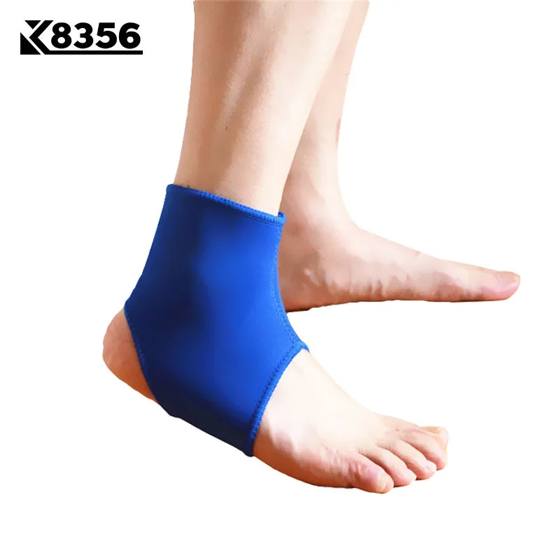 K8356 1 шт. дышащая поддержка лодыжки анти-sprain для фитнеса, волейбола Баскетбол лодыжки Скоба Спортивная безопасность защита лодыжки синий