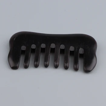 

Wide Tooth Comb - Scalp Massage Comb - Detangling Comb - Ebony Blackwood Comb
