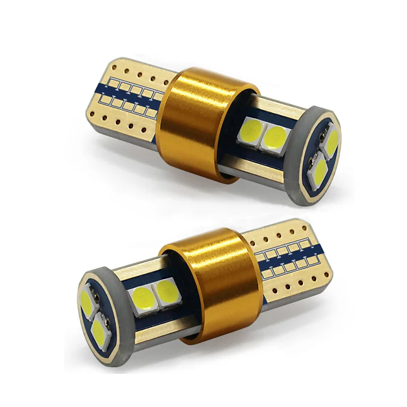 100 шт. авто светодиодный W5W Canbus 194 3030 6SMD лампа для парковки, чтения, зазора, внутренний светильник 6000K 12V для автомобиля, мотоцикла